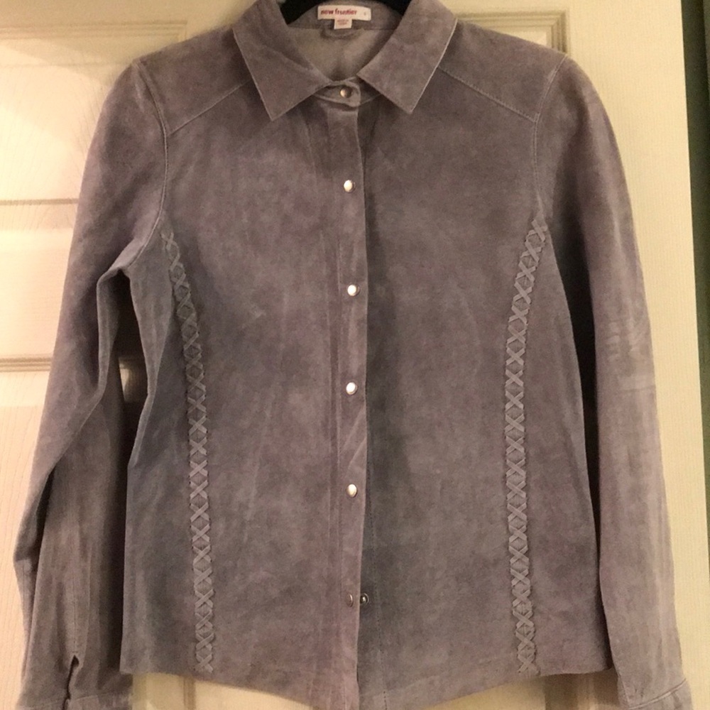 Suede Shirt/Jacket
